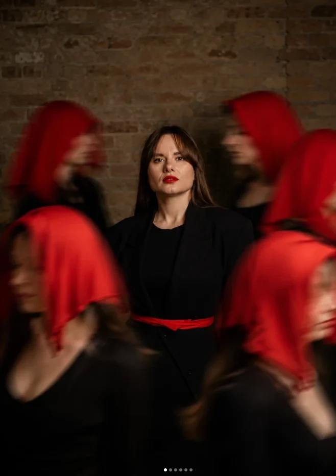 Марія на сцені перформансу Women’s Circle